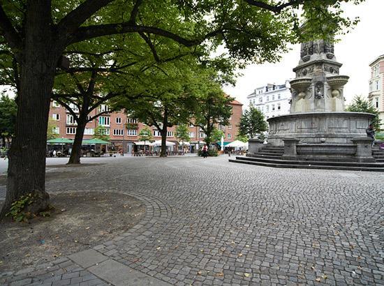Gästezimmer am Hansaplatz Hamburg Exterior foto
